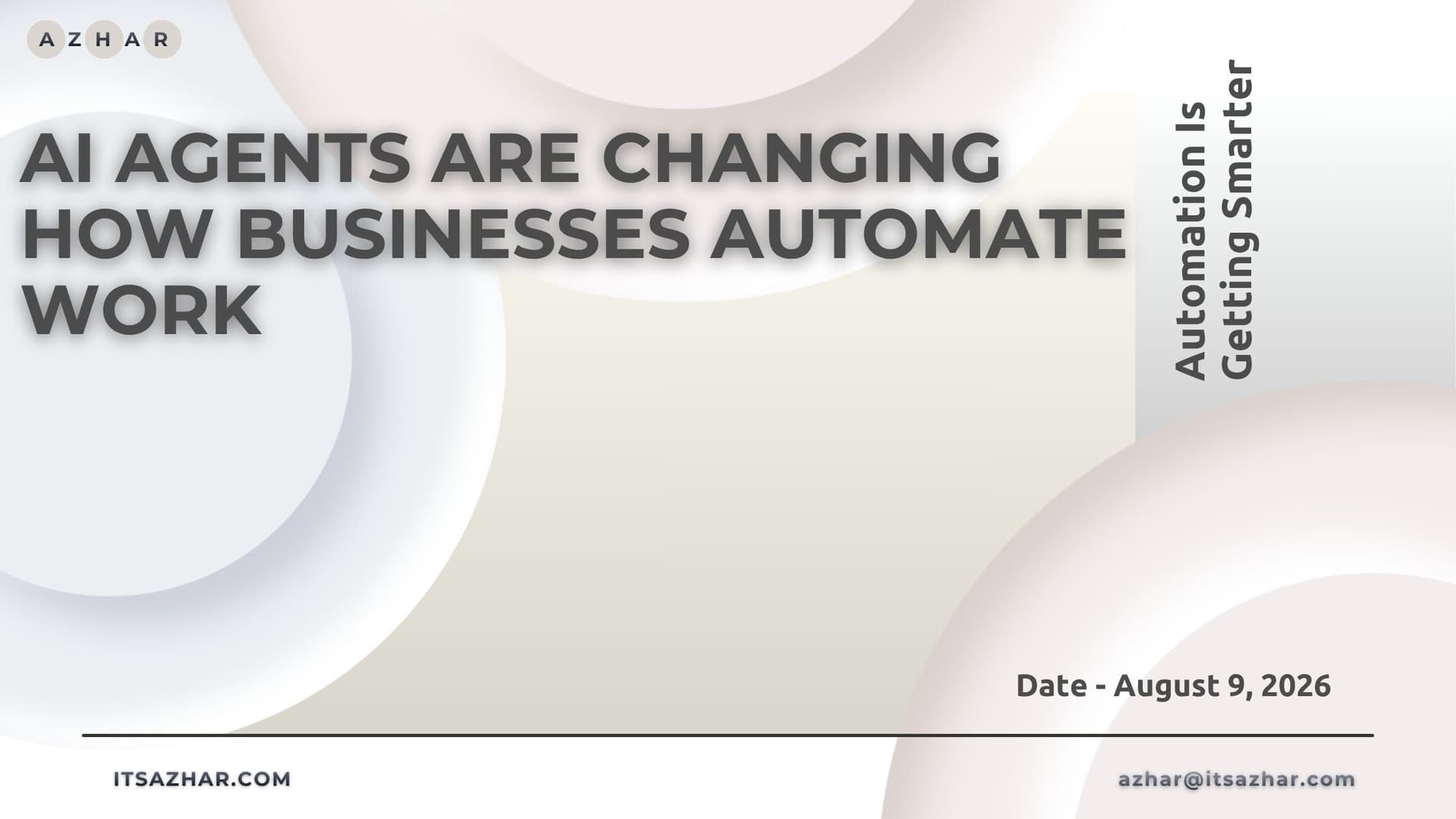 AI Agents Are Changing How Businesses Automate Work