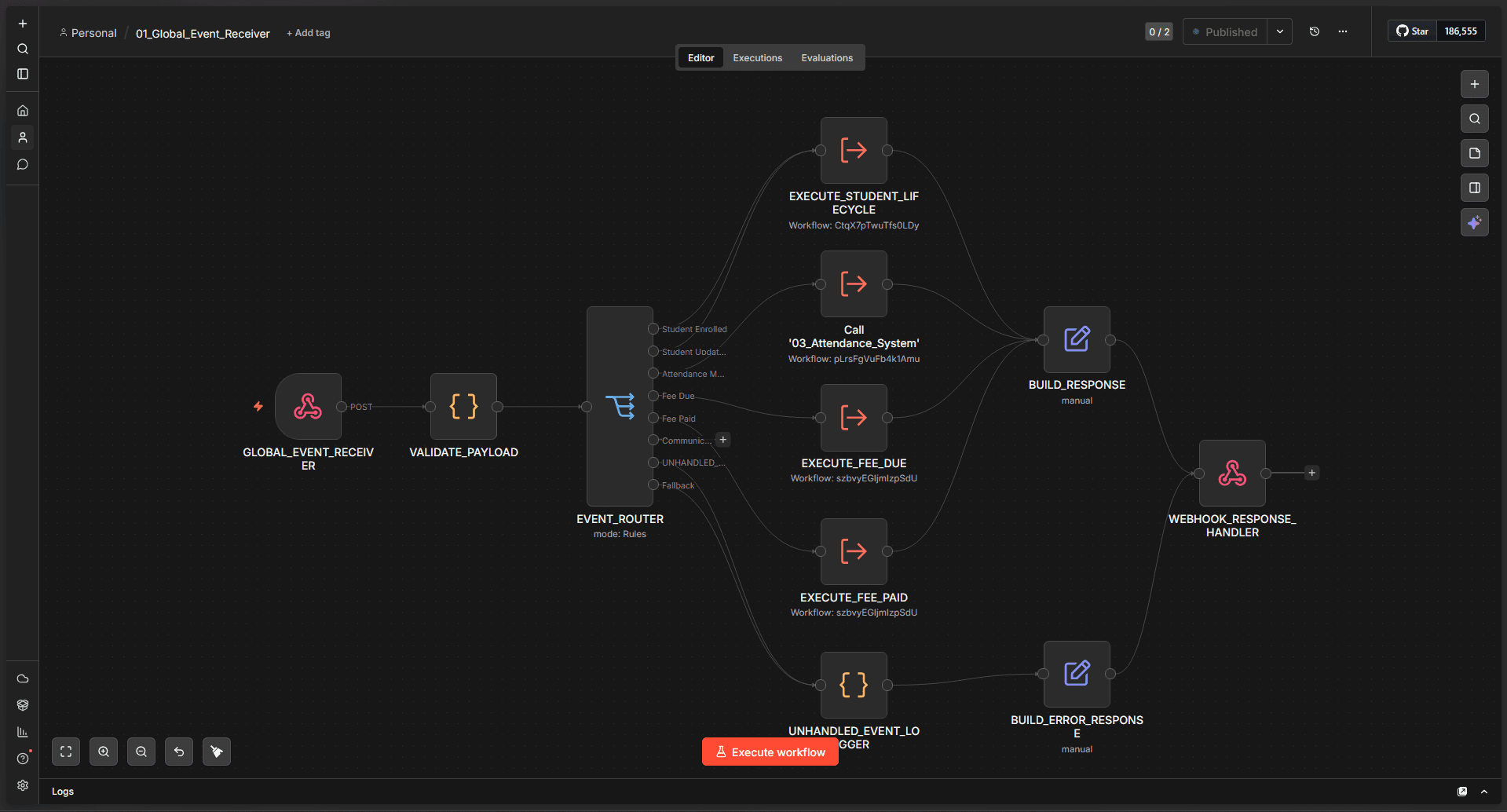 School Management SaaS screenshot 1